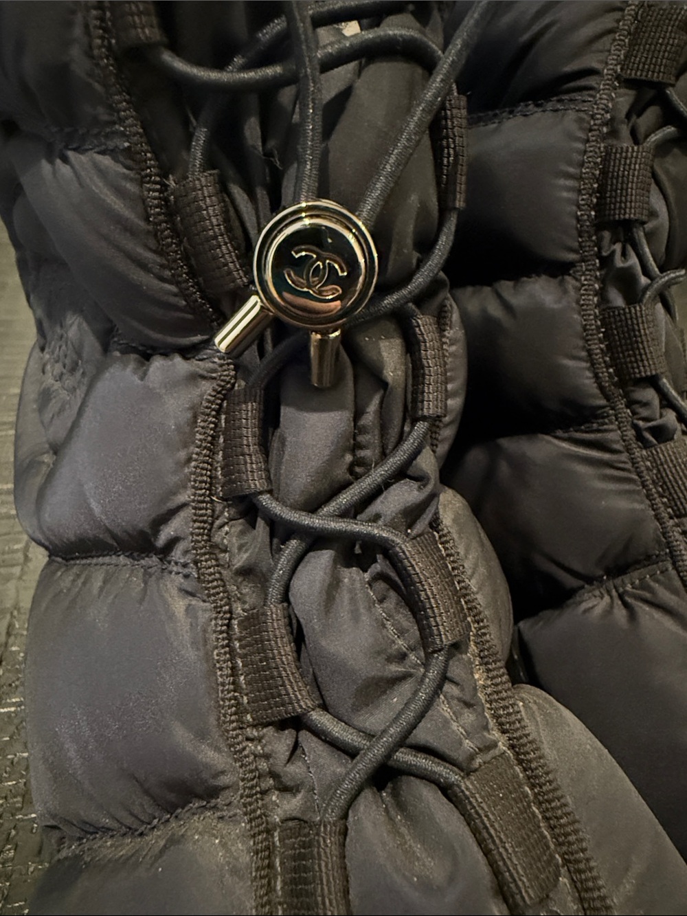 Puffer Winter Boots - Navy - Picture 2 of 12